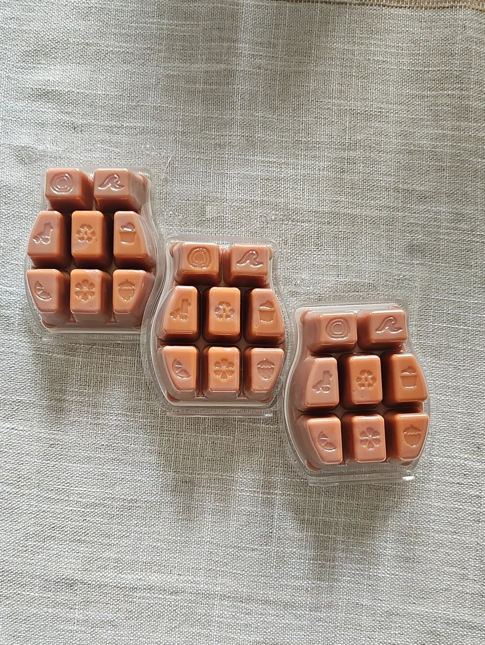 Scentsy Cranberry Pumpkin Spice Wax Bars - Set of 3